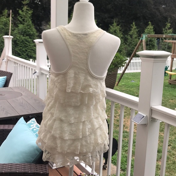 Forever 21 Lace and Mesh Racerback Tank - Picture 4 of 4